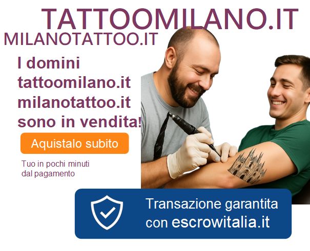 tattoomilano.it - dominio per tatuaggi a Milano